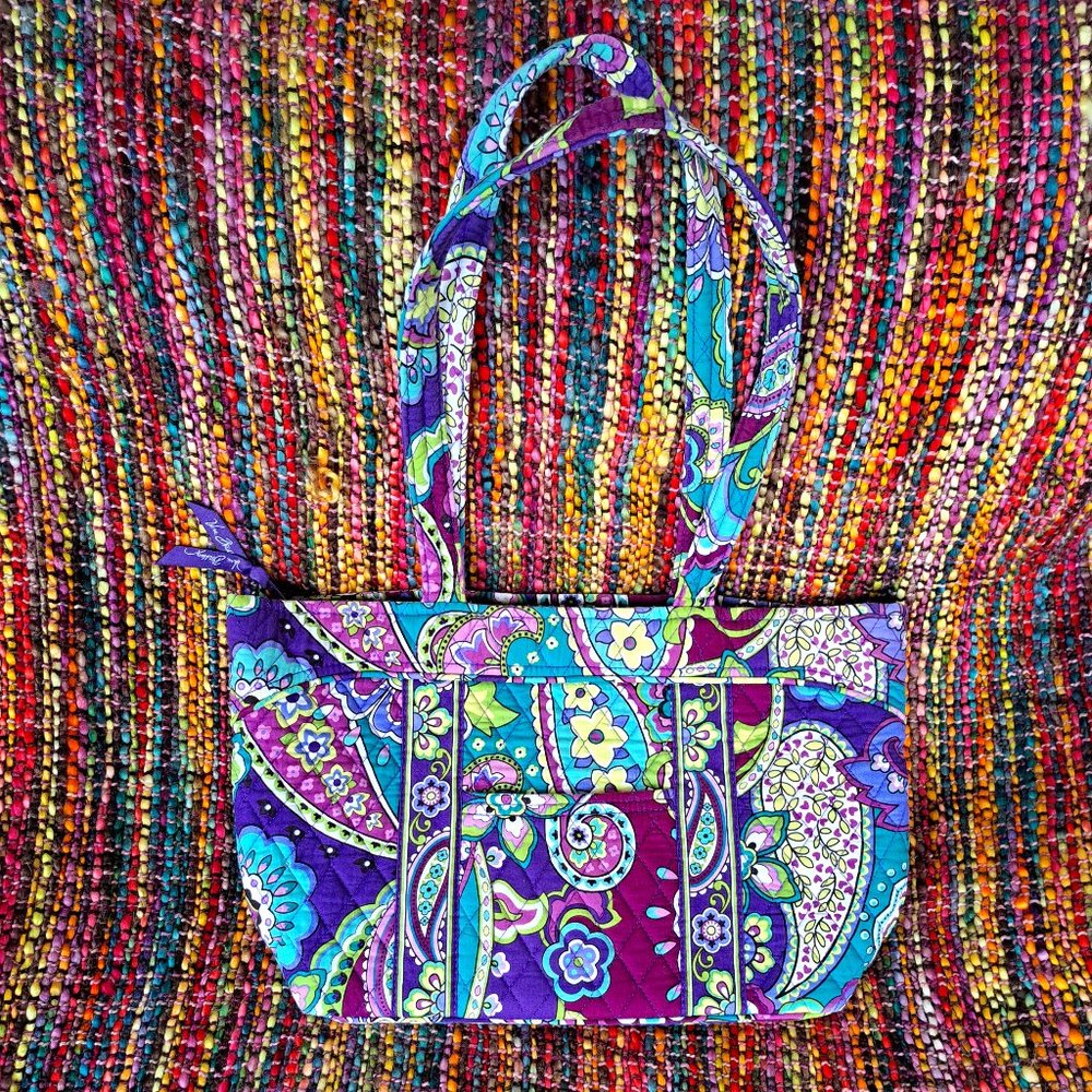 Vera Bradley Iconic Small Tote in "Heather"